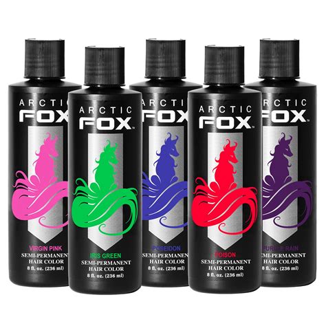 arctic fox semi-permanent hair dye|arctic fox hair dye australia.